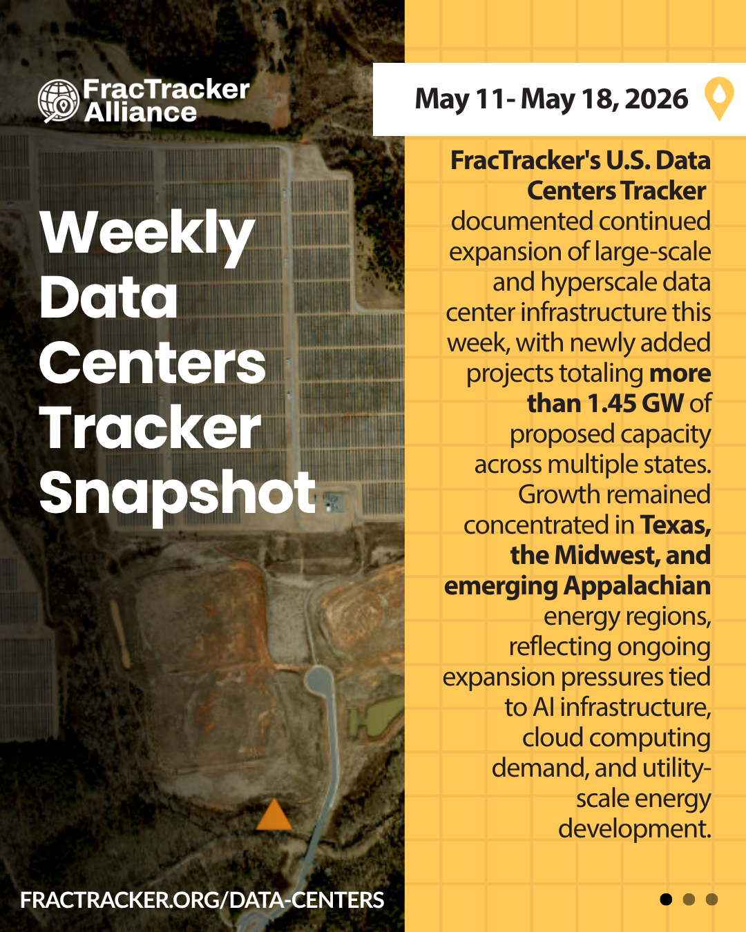 Weekly Data Centers Tracker Snapshot: May 11–18, 2026